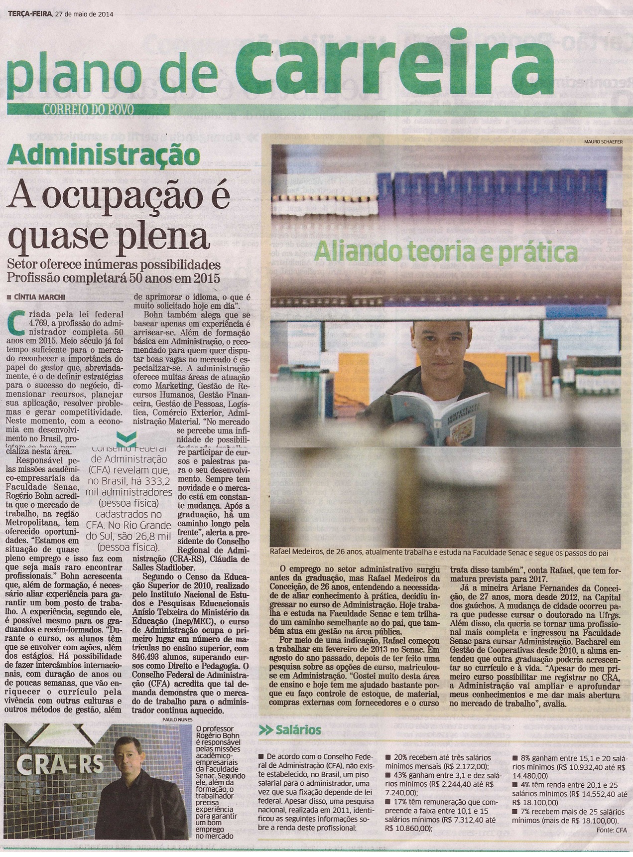 Oportunidade para Administradores